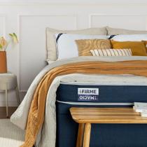 Colchão Solteiro Guldi Duplo Plus D28 (16x78x188) Branco e Azul Colchão Solteiro Guldi Duplo Plus D28 (16x78x188) Branco e Azul