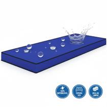 Colchão Solteiro Impermeável em Napa Plumatex Alojamento Espuma D28 Real 78x188x12cm Hospitalar Antiacaro Ortopédico Fácil Limpeza Azul Resistente Colchão Solteiro Impermeável em Napa Plumatex Alojamento Espuma D28 Real 78x188x12cm Hospitalar Antiacaro Ortopédico Fácil Limpeza Azul Resistente