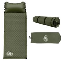 Colchão Solteiro Inflável Dobrável Com Bomba de Ar Embutida Travesseiro Para Viagem Piscina Camping