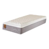 Colchão Solteiro King 96x203x32 Esmeralda Prorelax Molas Ensacadas Pillow In Turn Free - Cinza