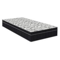 Colchão Solteiro King Airtech D45 Ortopillow (28X108X198) Preto e Branco