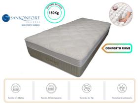 Colchão Solteiro King Molas Ensacadas Firme Sankonfort Strong 96x203x32 ( Suporte de peso até 150kg)