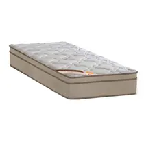 Colchão Solteiro Molas Bonnel Revolution Euro Pillow (88x188x27) - Castor Colchão Solteiro Molas Bonnel Revolution Euro Pillow (88x188x27) - Castor