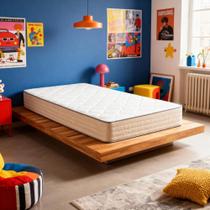 Colchão Solteiro Molas Ensacadas Aurora 088x188x20 Bom Pastor