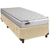 Colchão Solteiro Molas Ensacadas + Box Perola - Hanover