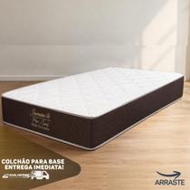 Colchão Solteiro Molas ensacadas Jasmin Sued 188x88 Colcão Para Base Solteiro Colchão Solteiro Molas ensacadas Jasmin Sued 188x88 Colcão Para Base Solteiro