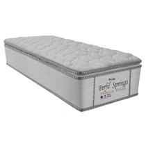 Colchão Solteiro Molas Ensacadas MasterPocket Perfil Springs Premium Pillow Top White (88x188x32) - Probel