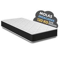 Colchão Solteiro Molas Ensacadas Pergola Europillow 88x188x23cm Colchão Solteiro Molas Ensacadas Pergola Europillow 88x188x23cm