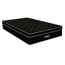 Colchão Solteiro Molas SuperPocket Ensacadas Star Black D45 Viscoelástico (88x188x38) - Ortobom Colchão Solteiro Molas SuperPocket Ensacadas Star Black D45 Viscoelástico (88x188x38) - Ortobom