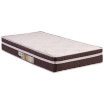 Colchão Solteiro Ortopédico D28 / EP Anatômico Orthoface Vip Euro Pillow Brown (88x188x30) - Polar Colchão Solteiro Ortopédico D28 / EP Anatômico Orthoface Vip Euro Pillow Brown (88x188x30) - Polar