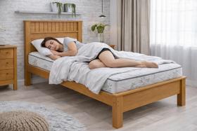 Colchão Solteiro Ortopédico D33 Espuma Firme 88x188x25