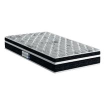 Colchão Solteiro Ortopédico D45 / EP Anatômico ProDormir Advanced Tech2000 Plus Euro Pillow Black (88x188x24) - Probel Colchão Solteiro Ortopédico D45 / EP Anatômico ProDormir Advanced Tech2000 Plus Euro Pillow Black (88x188x24) - Probel