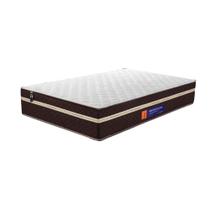 Colchão Solteiro Preston 96x203x33 Marrom c/ Molas Ensacadas - King House