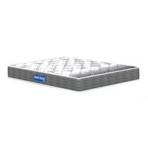 Colchão Solteiro PROBEL 12x80x188 Guarda Costas D20 Bordado Branco e Cinza