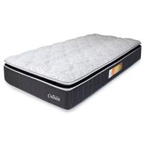 Colchão Solteiro Relaflex Crown Mola Ensacada 88x188x28cm