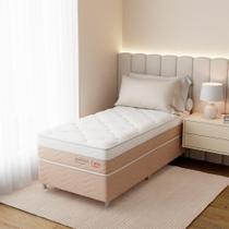 Colchão Solteiro Sigma Care Misto (23x88x188) Bege e Branco