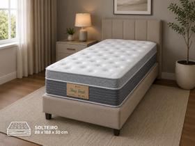 Colchão Solteiro Sleep Fresh,molas Ensacadas 2x Action-30alt Branco Colchão Solteiro Sleep Fresh,molas Ensacadas 2x Action-30alt Branco