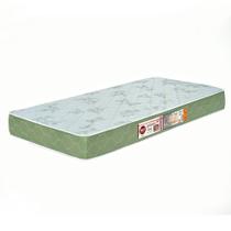 Colchão Solteiro Sleep Max Espuma D33 88x188x25cm Branco/Verde - Castor