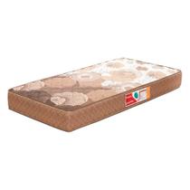 Colchão Solteiro Turquesa Espuma D33 (24x88x188) Marrom