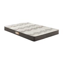 Colchão Super King D45 Ecoline Bordado 193x203x25 Marrom/Bege