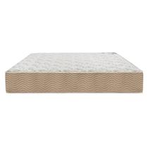 Colchão Super King Espuma D45 Suede Café com Leite