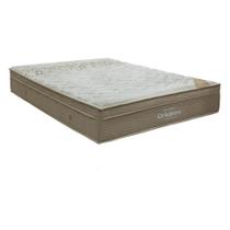 Colchão Super King Viscomemory com Espuma Viscoelástica D60 (28x193x203) Bege