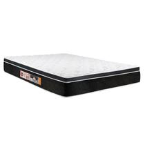 Colchão Viúva Espuma D33 Black White AIR Euro Pillow (128x188x23) - Castor Colchão Viúva Espuma D33 Black White AIR Euro Pillow (128x188x23) - Castor