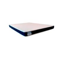 Colchão Viúva Guldi Duplo Plus D28 (16x128x188) Branco e Azul