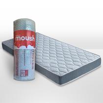 Colchão Viúva Solteiro Plus Espuma D33 Orthocrin Moush 110x200x18