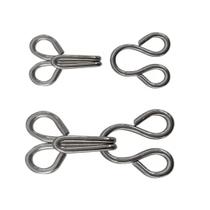 Colchete de gancho n.03 cartela c/24 peças Colchete de gancho n.03 cartela c/24 peças