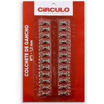 Colchete de Gancho Nº 01 com 24 Unidades - Círculo Colchete de Gancho Nº 01 com 24 Unidades - Círculo