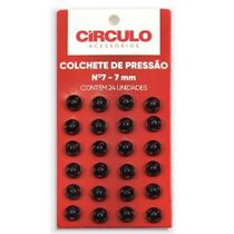 Colchete de Pressão Nº 07 - 24 Unidades