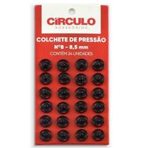 Colchete de Pressão Nº 08 - 24 Unidades