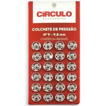 Colchete de Pressão Nº 09 - 24 Unidades