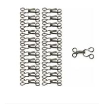Colchete Gancho para Roupa 20mm Níquel com 24 unidades N.3 Colchete Gancho para Roupa 20mm Níquel com 24 unidades N.3