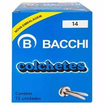 Colchete latonado n.14 bacchi