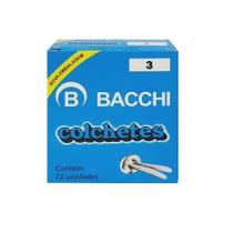 Colchete N 3 Bacchi C/ 72 Unidades