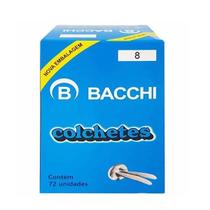 Colchete N 8 Bacchi C/ 72 Unidades