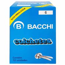 Colchete Nº6 Bacchi 72 Unidades