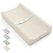 Colchón Cambiador para Bebé Blissful Diary Beige Impermeable 79x41x11 cm