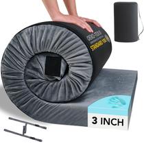 Colchón de espuma viscoelástica HomeMate para catre de camping para adultos