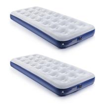 Colchón Inflable de Camping QDH Superficie Aterciopelada 2 Piezas Colchón Inflable de Camping QDH Superficie Aterciopelada 2 Piezas