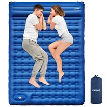 Colchón inflable doble KASIMO para camping 1.4x2 m para 2 personas