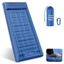 Colchón Inflable InnoMast 83 cm Extra Ancho con Almohada para Camping