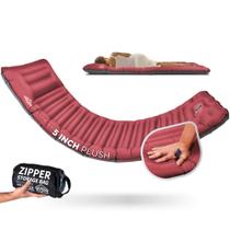 Colchón Inflable para Camping ZOOOBELIVES Airlite1901 con Bomba y Almohada