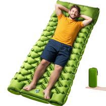 Colchón Inflable Ultraligero para Acampar Oramoose con Almohada y Bomba