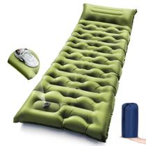 Colchón para Acampar Ultraligero LLUAII con Almohada y Bomba de Pie Colchón para Acampar Ultraligero LLUAII con Almohada y Bomba de Pie