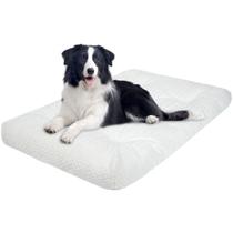 Colchoneta Deluxe KROSER para Jaula de Perro, Suave, para Tamaños Pequeños a Extra Grandes Colchoneta Deluxe KROSER para Jaula de Perro, Suave, para Tamaños Pequeños a Extra Grandes