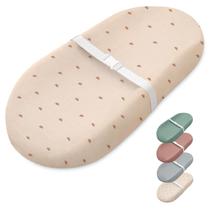 Colchoneta para Cambiar Pañales Blissful Diary de Muselina y Espuma 79x41x11 cm