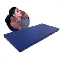 Colchonete 120x60 Confortável Leve Macio Academia Fitness - Brasoft Colchonete 120x60 Confortável Leve Macio Academia Fitness - Brasoft